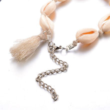 Load image into Gallery viewer, Ladies Summer Beach Travel Accessories Fashion Siamese Long Shell Anklets(White) - Mega Discount Store Ghana