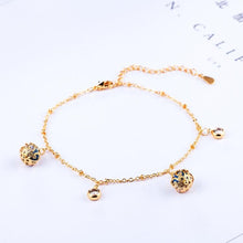 Load image into Gallery viewer, Fashion Lady Beaded Zircon Adjustable All-match Bracelet Bride Wedding Gold-plated Bracelet(Gold) - Mega Discount Store Ghana