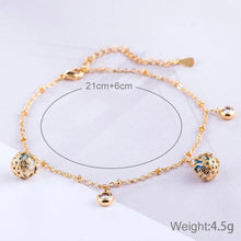 Load image into Gallery viewer, Fashion Lady Beaded Zircon Adjustable All-match Bracelet Bride Wedding Gold-plated Bracelet(Gold) - Mega Discount Store Ghana