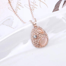 Load image into Gallery viewer, 3 in 1 Women Fashion Beautiful Diamond-shape Droplet Type Necklace Earrings Jewelry Set - Mega Discount Store Ghana