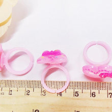 Load image into Gallery viewer, 40 PCS Children Cute Cartoon Resin Flower Animal Heart Bow-knot Ring, Smooth Surface - Mega Discount Store Ghana