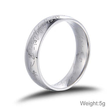Load image into Gallery viewer, Domineering Titanium Steel Magic Ring Fashion Couple Ring for Men and Women, US Size 11 - Mega Discount Store Ghana