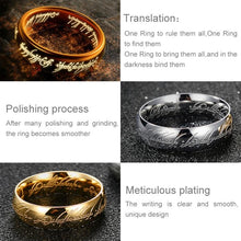 Load image into Gallery viewer, Domineering Titanium Steel Magic Ring Fashion Couple Ring for Men and Women, US Size 11 - Mega Discount Store Ghana