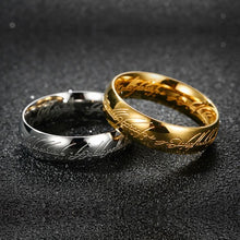 Load image into Gallery viewer, Domineering Titanium Steel Magic Ring Fashion Couple Ring for Men and Women, US Size 11 - Mega Discount Store Ghana