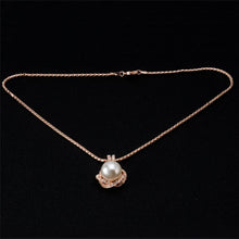Load image into Gallery viewer, Women Gold-Plated Rhinestone Pendant Necklace, Chain Length: 45cm - Mega Discount Store Ghana