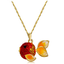 Load image into Gallery viewer, Goldfish Pendant Alloy Necklace, Chain Length: 43cm - Mega Discount Store Ghana