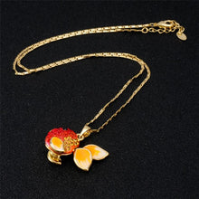 Load image into Gallery viewer, Goldfish Pendant Alloy Necklace, Chain Length: 43cm - Mega Discount Store Ghana