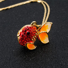 Load image into Gallery viewer, Goldfish Pendant Alloy Necklace, Chain Length: 43cm - Mega Discount Store Ghana