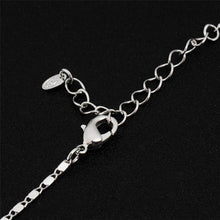 Load image into Gallery viewer, Silver Inlaid Zircon Round Magic Array Inlaid Purple Crystal Pendant Necklace, Chain Length: 43cm - Mega Discount Store Ghana