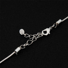 Load image into Gallery viewer, Silver Ring String Purple Crystal Pendant Necklace, Chain Length: 40cm - Mega Discount Store Ghana