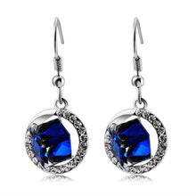 Load image into Gallery viewer, Unique Cube Block Style Crystal Ear Hooks Earrings for Women - Mega Discount Store Ghana