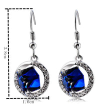 Load image into Gallery viewer, Unique Cube Block Style Crystal Ear Hooks Earrings for Women - Mega Discount Store Ghana