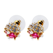 Load image into Gallery viewer, Rhinestone Square Crystal Square Stud Earrings for Women - Mega Discount Store Ghana