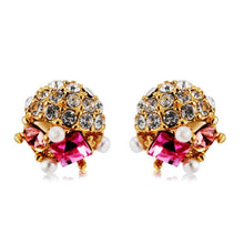 Load image into Gallery viewer, Rhinestone Square Crystal Square Stud Earrings for Women - Mega Discount Store Ghana