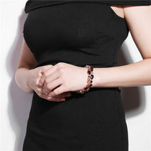 Load image into Gallery viewer, Fashion Mona Lisa Rose Gold Colorful Zircon Bead Bracelets - Mega Discount Store Ghana