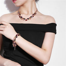 Load image into Gallery viewer, Fashion Mona Lisa Rose Gold Colorful Zircon Bead Bracelets - Mega Discount Store Ghana