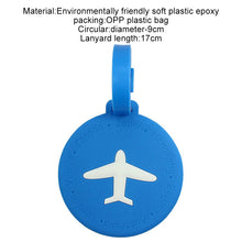 Load image into Gallery viewer, 3 PCS Round PVC Luggage Tag Travel Bag Identification Tag - Mega Discount Store Ghana