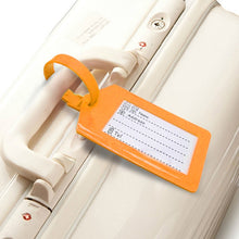 Load image into Gallery viewer, 3 PCS Square PVC Luggage Tag Travel Bag Identification Tag - Mega Discount Store Ghana
