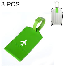 Load image into Gallery viewer, 3 PCS Square PVC Luggage Tag Travel Bag Identification Tag - Mega Discount Store Ghana