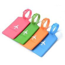 Load image into Gallery viewer, 3 PCS Square PVC Luggage Tag Travel Bag Identification Tag - Mega Discount Store Ghana