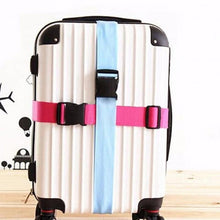 Load image into Gallery viewer, Cross Rainbow Elastic Telescopic Bag Bungee Luggage Packing Belt Travel Luggage Fixed Strap - Mega Discount Store Ghana