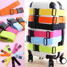 Load image into Gallery viewer, Cross Rainbow Elastic Telescopic Bag Bungee Luggage Packing Belt Travel Luggage Fixed Strap - Mega Discount Store Ghana