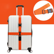 Load image into Gallery viewer, Cross Rainbow Elastic Telescopic Bag Bungee Luggage Packing Belt Travel Luggage Fixed Strap - Mega Discount Store Ghana