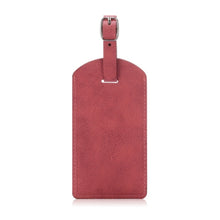 Load image into Gallery viewer, Cowhide Texture PU Luggage Tag Travel Bag Identification Tag - Mega Discount Store Ghana