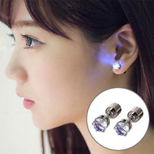 Load image into Gallery viewer, 2 PCS Stylish Cubic Zirconia Earrings with Bright Light, Random Color Delivery - Mega Discount Store Ghana