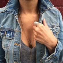 Load image into Gallery viewer, Women Simple Chain Choker Sweater Necklace - Mega Discount Store Ghana