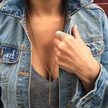 Load image into Gallery viewer, Women Simple Chain Choker Sweater Necklace - Mega Discount Store Ghana