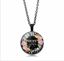 Load image into Gallery viewer, Rose Time Jewelry Dome Pendant Necklace. - Mega Discount Store Ghana