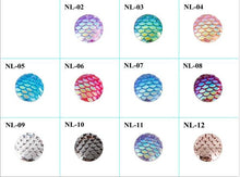 Load image into Gallery viewer, Women Shimmery Mermaid Scales Fish Time Gem Pendant Necklace - Mega Discount Store Ghana