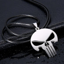 Load image into Gallery viewer, Punishment Skull Dark Knight Stainless Steel Necklace - Mega Discount Store Ghana
