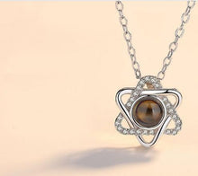 Load image into Gallery viewer, 100 Language I Love You Projective Girl Two Heart Pendant Necklace Jewelry - Mega Discount Store Ghana