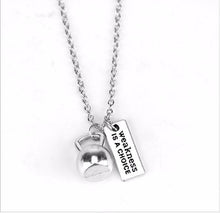 Load image into Gallery viewer, Sport Barbell Dumbbell Pendant Jewelry Lover Friend Bodybuilding Necklaces for Men Women - Mega Discount Store Ghana