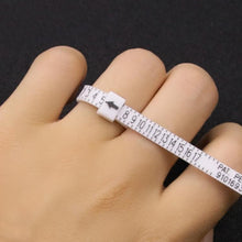 Load image into Gallery viewer, Ring sizer US Official Finger Measure Gauge Men and Womens Sizes A-Z Jewelry Accessory Measurer(US) - Mega Discount Store Ghana