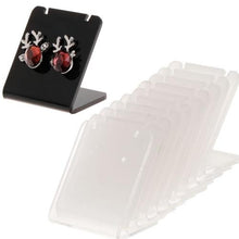 Load image into Gallery viewer, Earrings Shelf Display Stand Holder L Shape Rectangle Acrylic Professional Ear Stud Jewelry Show - Mega Discount Store Ghana