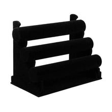 Load image into Gallery viewer, 3-Tier Jewelry Bracelet Watch Bangle Display Holder Stand Showcase Bracelet Holder(Black) - Mega Discount Store Ghana