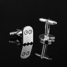 Load image into Gallery viewer, Cufflink Stainless Metal Cuff Buttons Pins Shirt Cuff links for men women fashion jewellery - Mega Discount Store Ghana