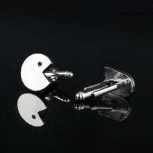 Load image into Gallery viewer, Cufflink Stainless Metal Cuff Buttons Pins Shirt Cuff links for men women fashion jewellery - Mega Discount Store Ghana