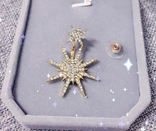 Load image into Gallery viewer, 1 Piece Jewelry Gold Plate Exquisite Starlight Stud Earrings For Women - Mega Discount Store Ghana