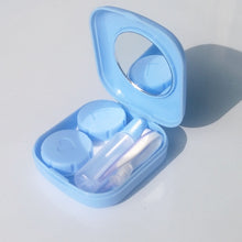 Load image into Gallery viewer, 5PCS/Set Mini Square Plastic Contact Lens Case with Mirror - Mega Discount Store Ghana