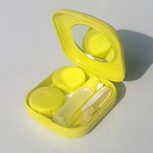 Load image into Gallery viewer, 5PCS/Set Mini Square Plastic Contact Lens Case with Mirror - Mega Discount Store Ghana