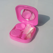 Load image into Gallery viewer, 5PCS/Set Mini Square Plastic Contact Lens Case with Mirror - Mega Discount Store Ghana