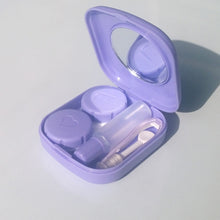 Load image into Gallery viewer, 5PCS/Set Mini Square Plastic Contact Lens Case with Mirror - Mega Discount Store Ghana