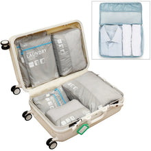Load image into Gallery viewer, 7 in 1 Packing Cube Travel Storage Bags Unisex Portable Large Capacity Clothing Cosmetics Sorting Pouch Organizer - Mega Discount Store Ghana