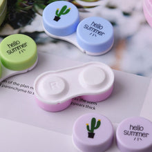 Load image into Gallery viewer, 2 Pairs Contact Lens Box Beauty Box Invisible Mate Box Care Box, Random Color Delivery - Mega Discount Store Ghana