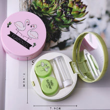 Load image into Gallery viewer, 2 Pairs Contact Lens Box Beauty Box Invisible Mate Box Care Box, Random Color Delivery - Mega Discount Store Ghana