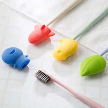 Load image into Gallery viewer, 4 PCS Portable Cute Cartoon Traveling Toothbrush Head Cover Toothbrush Set Box Protection Shell - Mega Discount Store Ghana